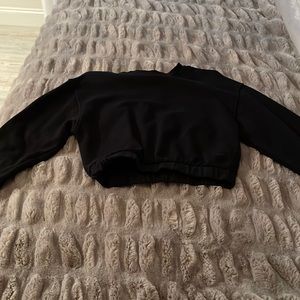 Cropped sweatshirt